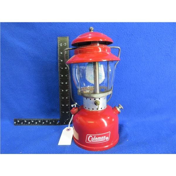 Vintage Coleman 200 No. T-66 Lantern - Globe has a Crack