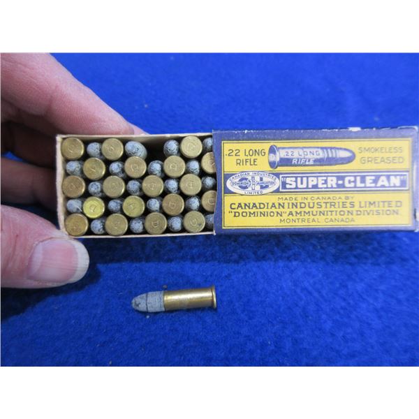 Collector Ammo - 22 LR Super-Clean CIL (We Can Not Ship - Pick Up Only)
