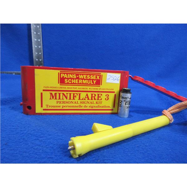 Pains-Wessex Schermuly Miniflare 3 Signal Kit (We Can Not Ship - Pick Up Only)