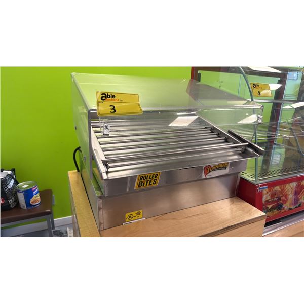 CRETORS STAINLESS STEEL COMMERCIAL HOTDOG ROLLER MACHINE HD24AC-CAH