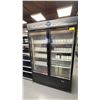 Image 1 : NEWTON COMMERCIAL PORTABLE GLASS FRONT BEVERAGE COOLER SAIL-GD54R-BLK-SW