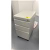Image 1 : 4-DRAWER PORTABLE LOCKING FILE CABINET (NO KEY)