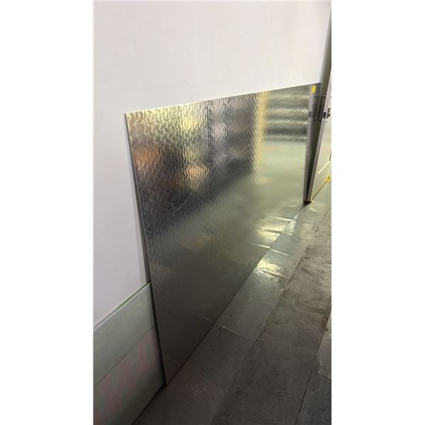 2 SHEETS OF ALUMINUM CHECKER PLATE