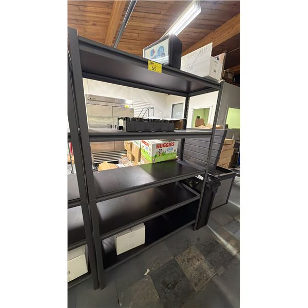 5-TIER METAL SHELVING UNIT