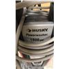 Image 2 : HUSKY POWERWASHER 1800 PSI PRESSURE WASHER WITH HOSE, WAND & NOZZLE
