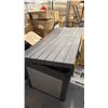 Image 1 : KETER PLASTIC STORAGE BOX WITH ASSORTED CONTENTS