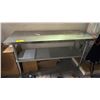 Image 1 : 2-TIER STAINLESS STEEL PREP TABLE