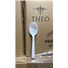 Image 2 : PALLET OF APPROX 72 BOXES OF THEO PLASTIC HEAVY SPOONS - 1,000 PER BOX = APPROX 72,000 SPOONS & 1