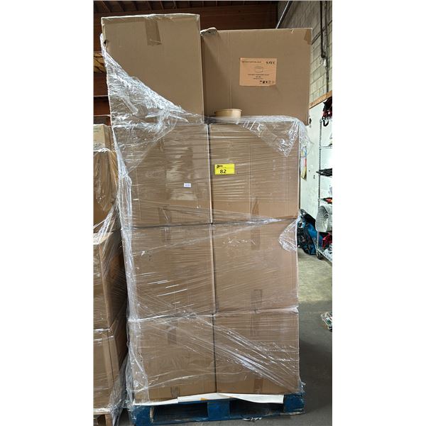 PALLET OF 16 BOXES OF SAYE 33OZ KRAFT PAPER SALAD BOWLS - 600 PER BOX = APPROX 9,600 BOWLS TOTAL