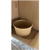 Image 2 : PALLET OF 16 BOXES OF SAYE 33OZ KRAFT PAPER SALAD BOWLS - 600 PER BOX = APPROX 9,600 BOWLS TOTAL