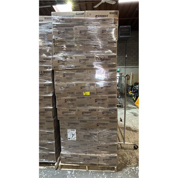 PALLET OF APPROX 96 BOXES OF EVEREST PRO KRAFT HARDWOUND ROLL TOWEL - 6 ROLLS PER BOX = APPROX 576