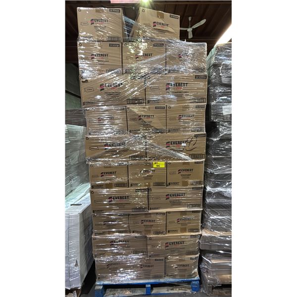 PALLET OF APPROX 93 BOXES OF EVEREST PRO KRAFT SINGLEFOLD TOWELS - 4,000 PER BOX = APPROX 372,000
