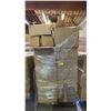 Image 1 : PALLET OF 24 BOXES OF #2 KRAFT LARGE BOX WITH VENT - 200 PER BOX = APPROX 4,800 BOXES TOTAL