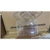Image 2 : PALLET OF APPROX 26 BOXES OF THEO 28OZ 3C PLASTIC CONTAINERS WITH LIDS - 150 PER BOX = APPROX 3,900