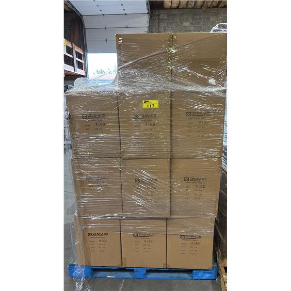 PALLET OF 31 BOXES OF ZENPACK KRAFT PAPER BAGS - 1,000 PER BOX = APPROX 31,000 BAGS TOTAL *MUST TAKE