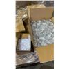Image 4 : PALLET OF THEO 8OZ PET PLASTIC CUPS & 6" PP PLASTIC KNIVES *MUST TAKE ALL*