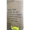 Image 2 : PALLET OF THEO 24OZ RECTANGULAR CONTAINERS WITH LIDS WITH HOLES - 150 PER BOX *MUST TAKE ALL*