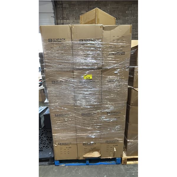 PALLET OF 49 BOXES OF ZENPACK KRAFT PAPER BAGS - 1,000 PER BOX - APPROX 49,000 BAGS TOTAL *MUST TAKE