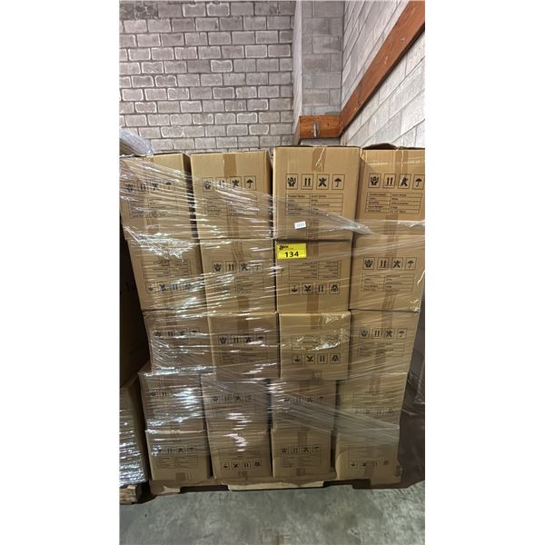 PALLET OF 60 BOXES OF THEO HEAVY PLASTIC SPOONS - 1,000 PER BOX = APPROX 60,000 SPOONS TOTAL *MUST