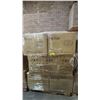 Image 1 : PALLET OF 15 BOXES OF YS120 ROUND PLASTIC LIDS - 1,000 PER BOX = APPROX 15,000 LIDS TOTAL *MUST TAKE