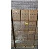 Image 1 : PALLET OF 33 BOXES OF THEO 8OZ PET CUPS - 1,000 PER BOX = APPROX 33,000 CUPS TOTAL *MUST TAKE ALL*