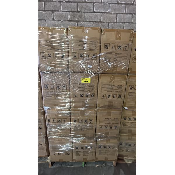 PALLET OF 36 BOXES OF THEO 8OZ PET PLASTIC CUPS - 1,000 PER BOX = APPROX 36,000 CUPS TOTAL *MUST