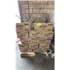 Image 1 : PALLET OF 40 BOXES OF EVEREST PRO KRAFT HARDWOUND ROLL TOWEL - 6 ROLLS PER BOX = APPROX 240 ROLLS
