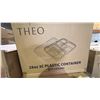 Image 3 : PALLET OF 36 BOXES OF THEO 28OZ 3C PLASTIC CONTAINERS WITH LIDS - 150 PER BOX = APPROX 5,400