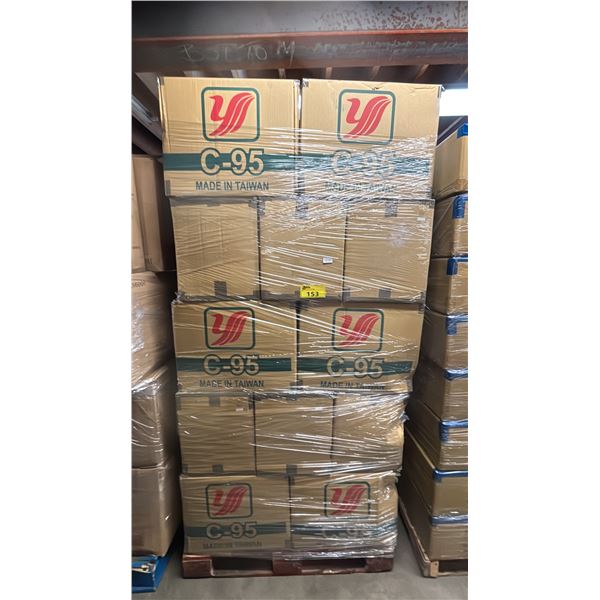 PALLET OF 35 BOXES OF C-95 SOUP CONTAINER LIDS *MUST TAKE ALL*