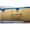 Image 3 : PALLET OF 25 BOXES OF V02 BAKERY CONTAINERS - 200 PER BOX = APPROX 5,000 CONTAINERS TOTAL *MUST TAKE