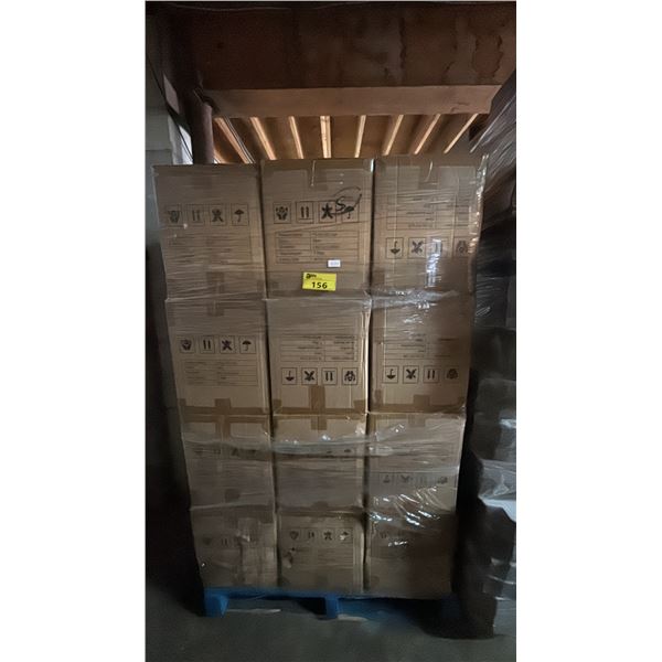 PALLET OF 36 BOXES OF THEO 7OZ PET PLASTIC CUPS - 1,000 PER BOX = APPROX 36,000 CUPS TOTAL *MUST