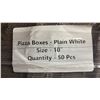 Image 3 : PALLET OF APPROX 2,400 10" PLAIN WHITE PIZZA BOXES *MUST TAKE ALL*