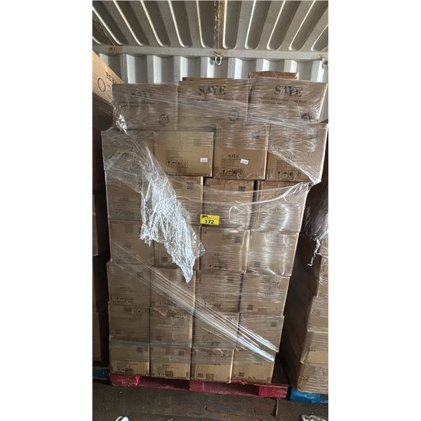 PALLET OF 86 BOXES OF SAYE BIODEGRADABLE SUPER HEAVY FORKS - 1,000 PER BOX = APPROX 86,000 FORKS
