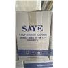 Image 3 : PALLET OF 40 BOXES OF SAYE PREMIUM 1-PLY 15" X 17" DINNER NAPKIN SUPER HEAVY - 3,000 PER BOX =