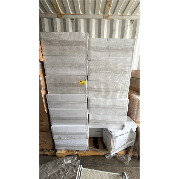 PALLET OF 48 BOXES OF SAYE KRAFT 12OZ PAPER BOWLS - 500 PER BOX = APPROX 24,000 BOWLS TOTAL (NO