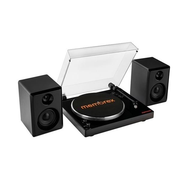 MEMOREX MX-TT120 TURNTABLE W/ AUDIO NEEDLE - TESTED WORKING, RETAIL $175