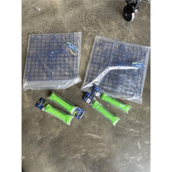 2 NEW DANIELSON 16 INCH STAR CRAB TRAPS AND 4 NEW 48FT DANIELSON CRAB TRAP LINES
