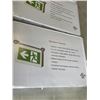 Image 2 : 3 LED SAFETY EXIT SIGNS