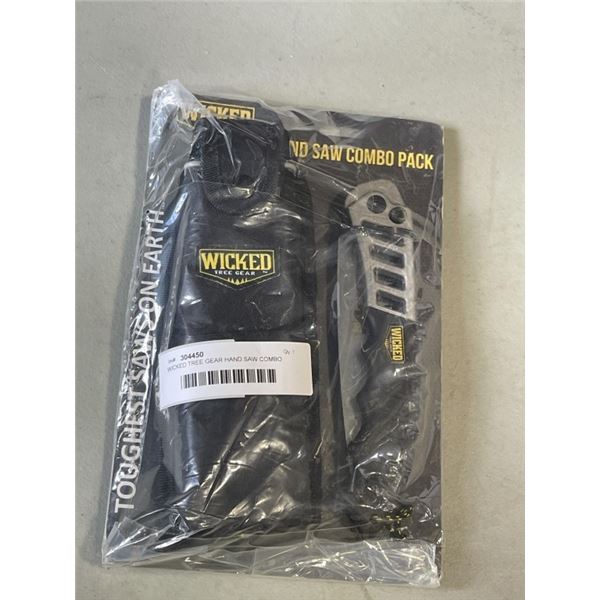 WICKED TREE GEAR HAND SAW COMBO PACK WITH HOLSTER