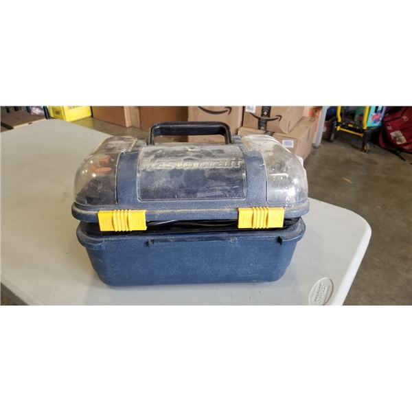 MASTER CRAFT DREMAL TOOL IN CASE W/ ACCESSORIES