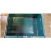 Image 3 : ANTIQUE METAL SHIP STRONG BOX, 19 X 22 INCH