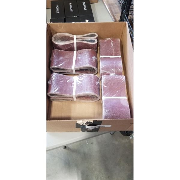 5 PACKS OF SAND PAPER 120 GRIT 10 SHEETS PER PACK