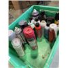 Image 3 : TOTE OF ASSORTED SHOP FLUIDS