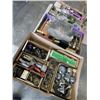 Image 1 : 3 BOXES OF VARIOUS TOOLS AND HARDWARE