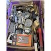 Image 4 : 3 BOXES OF VARIOUS TOOLS AND HARDWARE