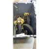 Image 1 : SET OF 4  8IN CASTERS - 2 STRAIGHT, 2 WITH BREAKS, TOTE INCLUDED