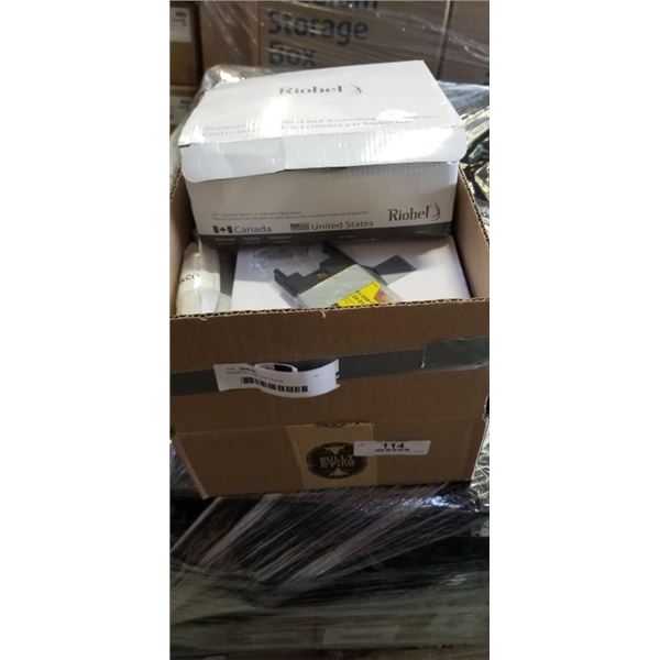 ASSORTED INK CARTRIDGE REPLACEMENTS AND RIOBEL SHOWERHEAD