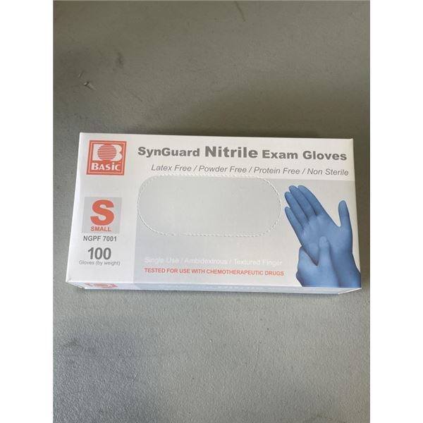 900 SMALL SYNGUARD NITROLE EXAM GLOVES