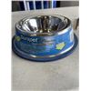 Image 3 : TOTE OF NEW STAINLESS DOG BOWLS - SMALL MEDIUM AND LARGE