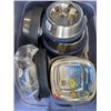 Image 4 : TOTE OF NEW STAINLESS DOG BOWLS - SMALL MEDIUM AND LARGE
